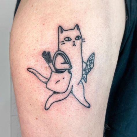 Tofu Tattoo, Kai Tattoo, Contemporary Tattoo, Stick Poke, Sick Tattoos, Kitten Tattoo, Stick Poke Tattoo, Vegan Tattoo, A T