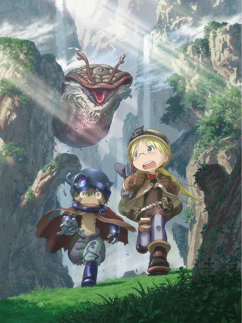 Made in Abyss poster | Made In Abyss | Know Your Meme Manga Font, Abyss Anime, Fan Art Anime, Made In Abyss, Seasons Posters, Corpse Party, Series Poster, Drawing Hair, Final Fantasy Vii Remake