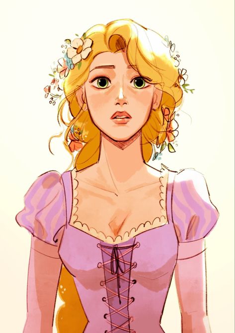 Rapunzel Art, Tangled Art, Barbie Land, Magic Land, Disney Fanart, Animation Studios, Disney Princess Drawings, Princess Core, Princess Drawings