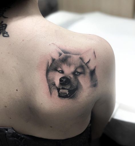 Akita Tattoo, american akita tattoo, akita tattoo design, akita tattoo pictures, simple akita tattoo, minimalist akita tattoo, japanese akita tattoo, tribal akita tattoo, akita tattoo ideas, tiny akita tattoo, shiba akita tattoo, small akita tattoo, akita tattoo puppy, geometric akita tattoo, american akita tattoo design, #akita #akitasofinstagram #akitatattoo #akitapuppy #dogtattoo #dogsofinstagram #neotraddog #dogportrait #neotraditional #neotraditionaldog #neotradtattoo #neotradtattoos Akita Tattoo, Tattoo Ideas Tiny, Neo Trad Tattoo, Tattoo Japanese, Japanese Akita, Tattoo Pictures, American Akita, Tattoo Puppy, Tattoo Minimalist