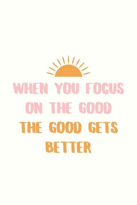 Positive Quotes For Life Encouragement, Focus On The Good, Inspo Quotes, Motiverende Quotes, Shop Home Decor, Feel Good Quotes, Happy Words, Printable Quotes, Uplifting Quotes