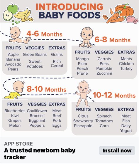 Baby Food Timeline, Introducing Baby Food, Easy Homemade Baby Food, Baby Led Weaning First Foods, Baby Solid Food, Sleep Log, Baby Tracker, Baby Food Chart, Easy Baby Food Recipes