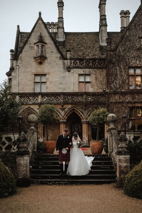 December Wedding Venues, Victorian Wedding Venue House, Manor By The Lake, Dark Academia Wedding Venue Aesthetic, Scottish Wedding Aesthetic, Country Manor Wedding, Train Wedding Theme, Scottish Wedding Venues, Welsh Wedding