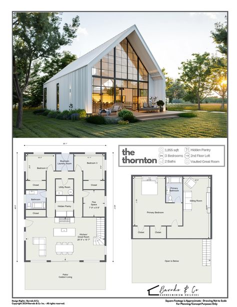 14 New plans coming to our website this week! Here’s one! #barndoandco #bardominiumbuilding #barndo #barndominiumliving #barndominium #barndogoals #barndoenvy #barndobliss #floorplans #floorplandesign 30x30 Barndominium Floor Plans, 30x30 Barndominium, Barndominium Floor Plans Small, Barndamiduum Floor Plans, Cottage Floorplan, Tropical House Plans, Dogtrot House, Barndo Plans, Barndominium House Plans