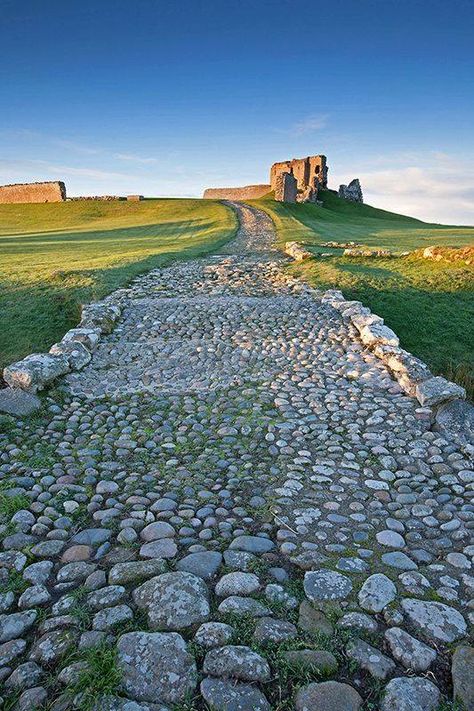 Duffus Castl near Lossimouth Moray Scotland, Cobblestone Road, Cobblestone Walkway, Scotland Castles, Scottish Castles, Ireland Travel, Wedding Portrait, Landscape Photographers, Travel Around The World