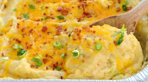 Twice Baked Potato Casserole Recipe The Salty Cooker, Mary Makes It Easy Twice Baked Potato Casserole, Twice Baked Potato Casserole Recipe Mary Berg, Twice Baked Potato Casserole Food Network, Deep Dish Loaded Hash Brown Casserole, Twice Baked Potato Casserole, Barbecue Sides, Twice Baked Potato, Twice Baked Potatoes Casserole