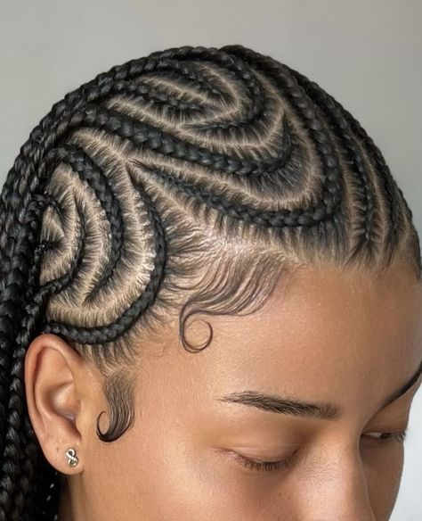 Cornrows Natural, Hair Braid Patterns, Cornrows Braids For Black Women, Cornrows Natural Hair, Braided Hairstyles For Black Women Cornrows, Feed In Braids, Quick Natural Hair Styles, Girl Braided Hairstyles, Box Braids Hairstyles For Black Women