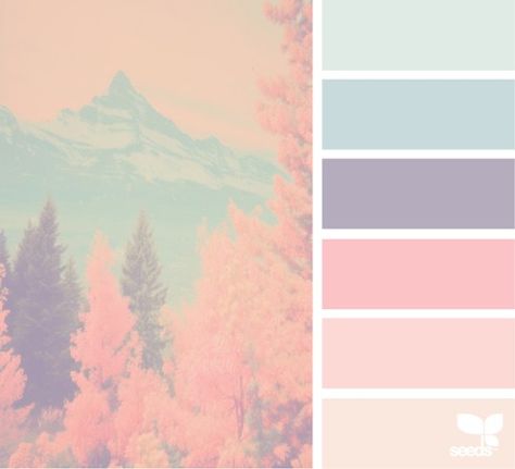 Design Seeds Pastel Combinations, Inspiration Color Palettes, Colour Crush, Drawing Desk, Butterflies In My Stomach, Pastel Color Schemes, Color Palette Challenge, Pastel Colour Palette, Design Seeds