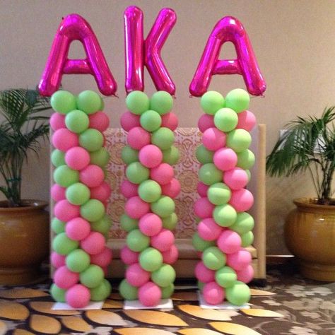 AKA decorations Aka Decorations, Aka Anniversary, Alpha Kappa Alpha Crafts, Aka Party, Aka Paddle, Avocado Birthday, Aka Founders, Alpha Kappa Alpha Paraphernalia, Alpha Kappa Alpha Sorority Paraphernalia