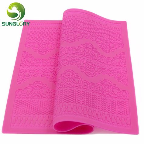 Baking Silicone Mat Fondant Cake Decorating Tools Kitchen Silicone Lace Mold Wedding Decoration Sugar Lace Mat Flower Pattern #KitchenDecor Cake Lace Mat, Sugar Lace, Silicone Mat, Cake Lace, Silicone Baking Mat, Baking Mat, Cake Decorating Tools, Fondant Cake, Flower Patterns