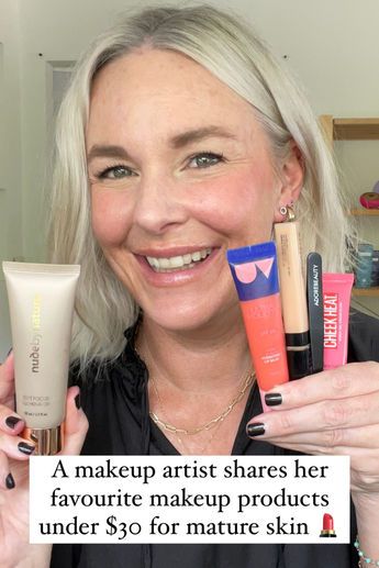 Navigating the world of makeup is hard enough on its own, let alone thinking about where to start when it comes to shopping for the best makeup for dry skin, oily skin or even mature skin. Luckily for us, we have award-winning and over ‘40s makeup expert Amanda Ramsay to lend us all of her makeup knowledge, tips and advice... Makeup For 50 Year Old, Makeup Knowledge, Makeup For Dry Skin, Makeup For Over 60, 40s Makeup, Inexpensive Makeup, How To Wear Makeup, Beauty Apps, Drugstore Makeup Tutorial