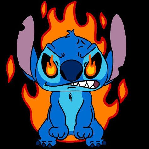 Angry Stitch, Angry Cartoon, Superhero Stickers, Avengers Superheroes, Pokemon Stickers, Stitch Drawing, Cartoon Memes, Subtle Tattoos, Art Inspiration Drawing