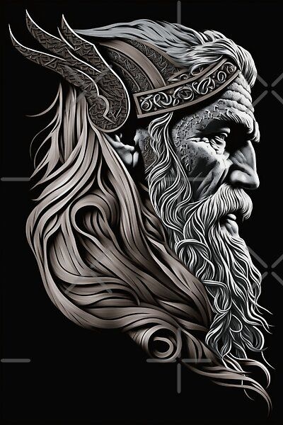 Viking Background, Thor Tattoo, Vikings Statue, Viking Head, Viking Tattoo Symbol, Vikings Tattoo, Key Tattoos, Celtic Tattoo, Nordic Vikings