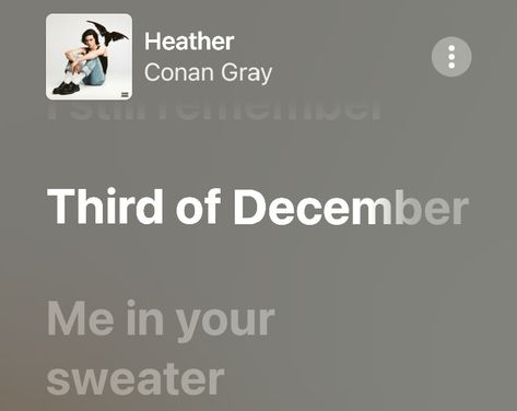 happy 3rd of december 3rd December Heather, 3 December Heather, I Still Remember The Third Of December, Back To December Music Video, Guitar Smash, The Decemberists Poster, 3rd Of December, 3rd December, December 3rd