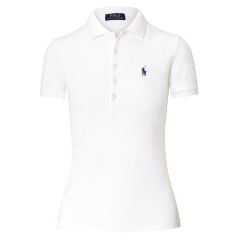 Ralph Lauren Women's Skinny Fit Polo Shirt

Ribbed polo neck
Five-button closure
Short sleeves with ribbed cuffs
Tennis tail
Exclusive pony embroidered on the left chest
Composition 97% Cotton 3% Elastane
Cod. 211505654 - 011 - Skinny Polo - White Polo Women, Slim Fit Polo Shirts, Ralph Lauren Slim Fit, Ralph Lauren Polo Shirts, Ralph Lauren Women, Soft Clothes, Polo Neck, Cotton Polo Shirt, Polo Shirt Women