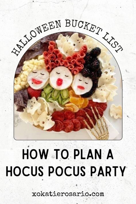 Are you looking for a fun and spooky way to celebrate Halloween this year? Why not throw a Hocus Pocus party! This wickedly fun party is perfect for all your friends who love to get into the spirit of Halloween. Follow these simple tips to help you plan the perfect Hocus Pocus party! Hocus Pocus Party Food, Hocus Pocus Party Ideas, Halloween Table Settings, Hocus Pocus Party, Homemade Chips, Cake Decorating Classes, Cheese Pairings, Baking Business, Halloween This Year