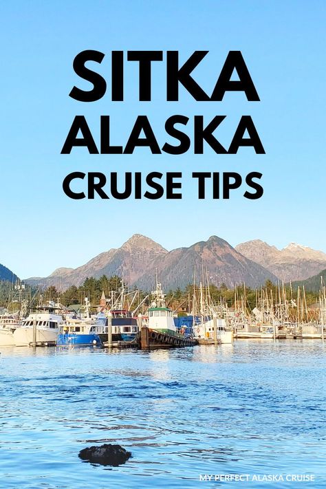 Alaska cruise travel tips. travel. Visit the blog for ideas of things to do in sitka from a cruise ship on your own, free + excursions! alaskan cruise. first cruise. alaska cruise on a budget. sitka alaska. travel destinations in the us. outdoor vacation. alaska travel. sitka cruise port. alaska aesthetic. cruise vacation ideas. north america. Vacation Ideas In The Us, Tips For Your First Time, Alaska Aesthetic, Alaska Cruise Excursions, Alaska Travel Cruise, Alaska Cruise Ports, Vancouver Vacation, Alaska Cruise Outfits, Alaska Cruise Tips