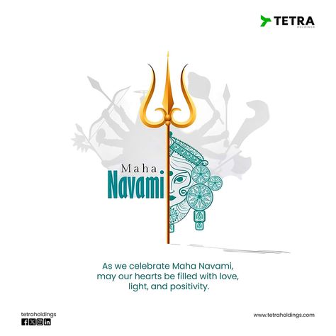 May the festive spirit of Maha Navami uplift our souls and lead us towards a brighter future🌟🙏 #MahaNavami2024 #NavamiCelebrations #DurgaMaaBlessings #VictoryOfGood #FestiveVibes #DurgaPujo #NavamiVibes #DurgaShakti #DivineBlessings #NavratriFestivities #Tetraholdings #Tetra Reach out to us : 📩info@tetraholdings.com 📞+91 9505220000 🌎http://tetraholdings.com Maha Navami, Durga Maa, Seasonal Celebration, Bright Future, This Is Us, Festival, Pins