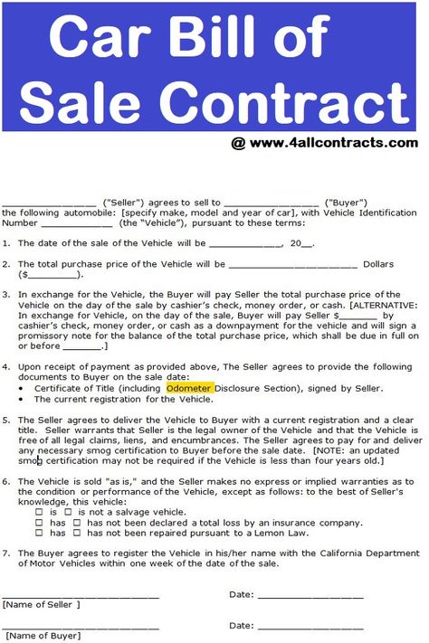 Rental Agreement Templates, Car Care Tips, Bill Of Sale, Contract Agreement, Lease Agreement, Car Sales, Standard Form, Dollar Bill, Car Care