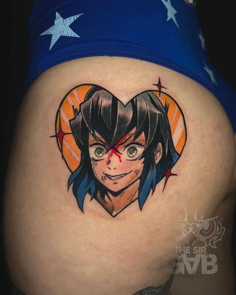 Demon Slayer Pfp Inosuke, Kawaii Pfp, Slayer Tattoo, Inosuke Hashibira, Free Crop, Anime Demon Slayer, Warrior Spirit, Stunning Wallpapers, Anime Tattoos