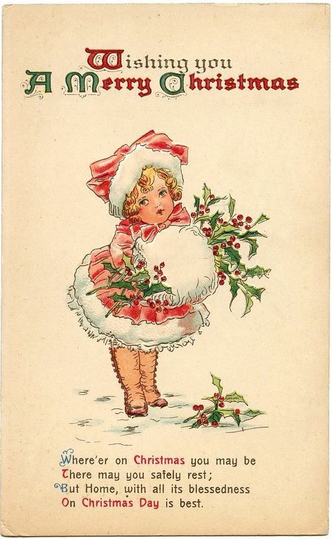 Merry Christmas Images Vintage, Vintage Merry Christmas Images, Free Vintage Christmas Images, Christmas Greetings Quotes Messages, Free Christmas Printables Vintage, Victorian Things, Friday Freebie, Victorian Christmas Cards, Craft Ornaments