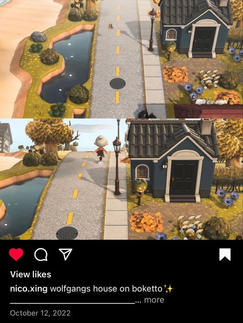 Acnh Entrance Ideas, Acnh Citycore, City Island, Bodega Bay, Stone Street, Construction Area, Animal Crossing Wild World, Acnh Ideas, Acnh Inspo