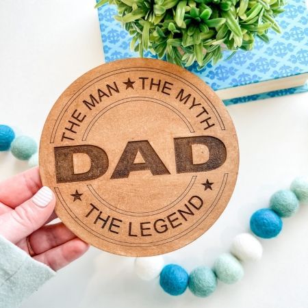 Engraved Gift Ideas, Laser Cut Ideas, Personalized Fathers Day Gifts, Fathers Day Crafts, Unique Personalized Gift, Craft Kits, Fathers Day Gifts, Gifts For Dad, Fathers Day