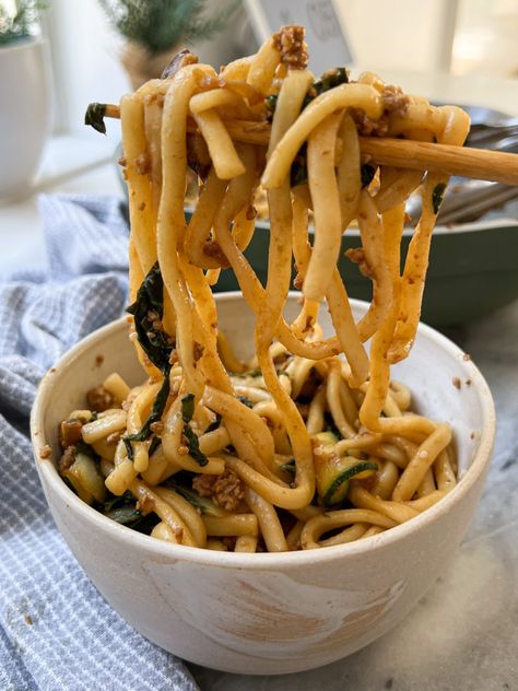 Yaki Udon Noodle Stir Fry Chicken Yaki Udon, Udon Noodle Stir Fry, Fried Udon, Udon Recipe, Yaki Udon, Noodle Stir Fry, Udon Noodle, Types Of Noodles, Japanese Noodles