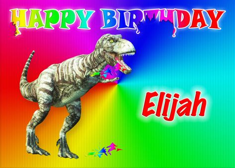 Elijah, T-rex Birthday Card eater card #Ad , #Ad, #Birthday, #rex, #Elijah, #card Handmade Invitation Cards, Birthday Card Designs, Personalized Holiday Cards, Birthday Card Messages, Abstract 3d Art, Abstract Background Design, Business Card Mockup, Free Ecards, Card Mockup