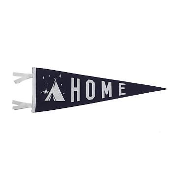 Oxford Pennant, West Elm Kids, Chalk Ink, Felt Pennants, Garden Size, Email Branding, Pennant Flag, Kids Wall Decor, Woven Throw