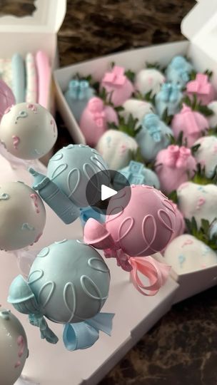 5.9K views · 3.1K reactions | Gender reveal party package🩵🩷🌟
•
•
Includes:
🍓 1dz confetti flavored cake pops
🍓 2dz chocolate covered strawberries
🍓 half dozen pretzel rods
🍓 half dozen Rice Krispies
•
all party packages should be placed at least 2 weeks-1 month in advance🌟

inspo: @chellyberries 🩷 | Dipped By Steph | Strawberry Guy · Mrs Magic Flavored Cake Pops, Mrs Magic, Strawberry Guy, Gender Reveal Cake Pops, Pretzel Rods, Spanish Rice, Strawberry Dip, Party Package, Covered Strawberries