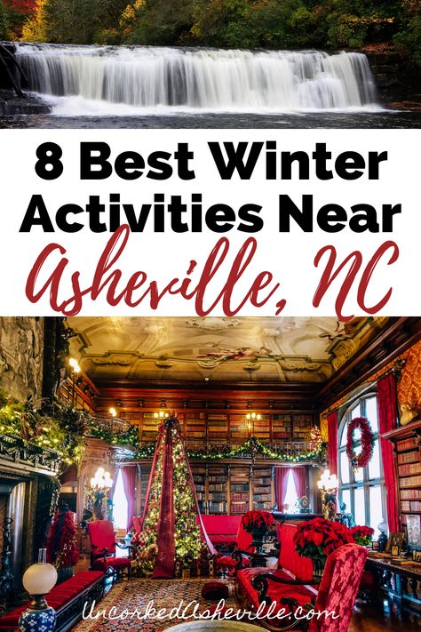 Asheville Things To Do, Ashville North Carolina, Things To Do In Asheville, North Carolina Attractions, The Biltmore Estate, North Carolina Vacations, Winter Things, Christmas Destinations, North Carolina Travel