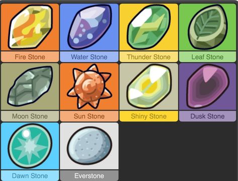 Pokémon Evolution Stones Pokemon Eveloution, Fire Stone Pokemon, Pokemon Stones, Pokemon Evolution Stones, Bug Pokemon, Pokémon Evolution, Pokemon Items, Pokemon Evolutions, Pokemon Latias