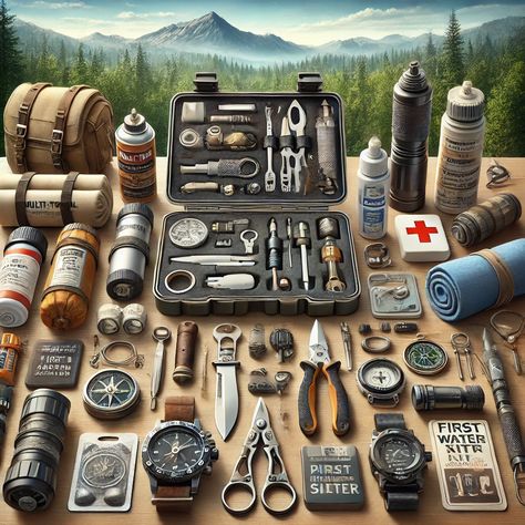 Welcome to a guide on the best survival tools and gear that every outdoor enthusiast should have on hand. From reliable multitools to durable tents, these essential items can make all the difference i... Emergency Backpack, Emergency Preparedness Food Storage, Emergency Preparedness Food, Survival Essentials, Survival Hacks, Survival Items, Outdoor Enthusiast, Communication Tools, Survival Tools