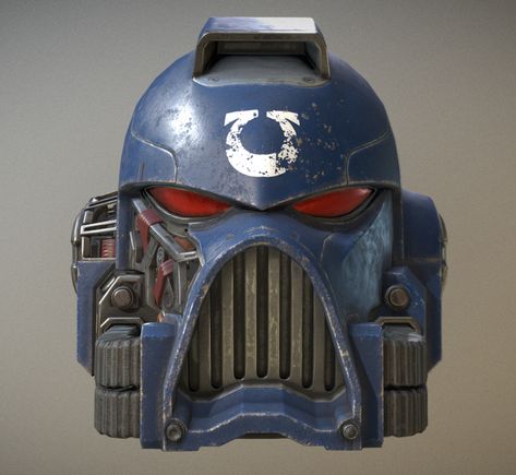 Salamanders Space Marines, Warhammer Marine, Helmet Concept, Warhammer 30k, Warhammer 40k Art, Suit Of Armor, Warhammer Art, Helmet Design, Warhammer 40k Artwork