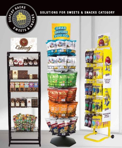 Snack Rack Display, Snack Stand Display, Snack Display Ideas, Snack Tower, Campus Ministry, Rak Display, Snack Rack, Snack Display, Snack Stand