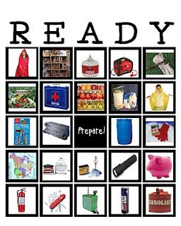 READY bingo - it's bingo for emergency preparedness!  So loving this! History Website, Cub Scout Activities, Family Home Evening Lessons, Follow The Prophet, Elderly Activities, Scout Activities, Emergency Preparation, Family Home Evening, Fire Prevention