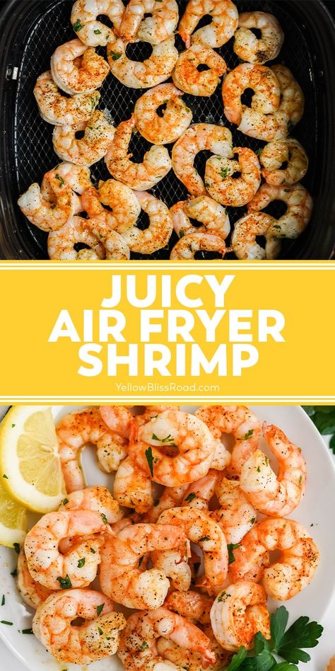 Amazing Smoothies, Small Shrimp Recipes, Recipes Airfryer, Air Fryer Shrimp, Cottagecore Recipes, Air Fryer Recipes Snacks, Grilled Shrimp Recipes, Air Fryer Oven Recipes, Airfryer Recipes