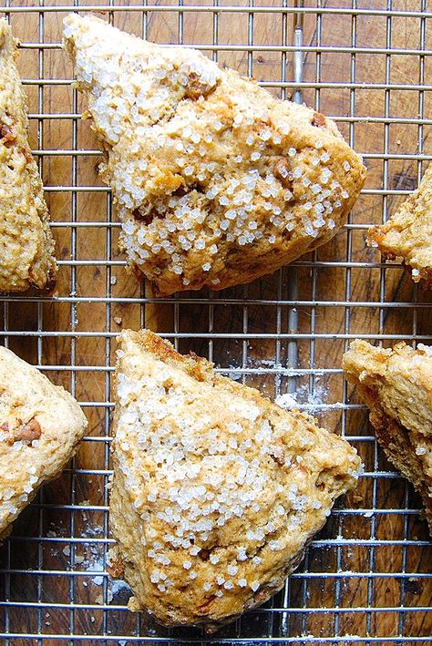 Cinnamon Whole Wheat Scones Recipe Whole Wheat Scones Recipe, Whole Wheat Scones, Wheat Flour Recipes, Wheat Recipes, King Food, Scones Recipe, King Arthur Flour, Sweet Rolls, Flour Recipes