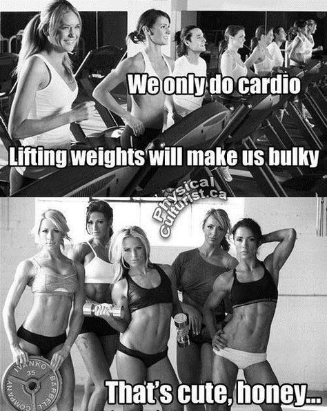 Breaking The Myth About Girls & Weight Lifting Weight Lifting Memes, Weight Lifting Benefits, Lifting Memes, Crossfit Humor, Weight Training Women, Bodybuilding Nutrition, Women Lifting, Women Who Lift, Weight Lifting Women