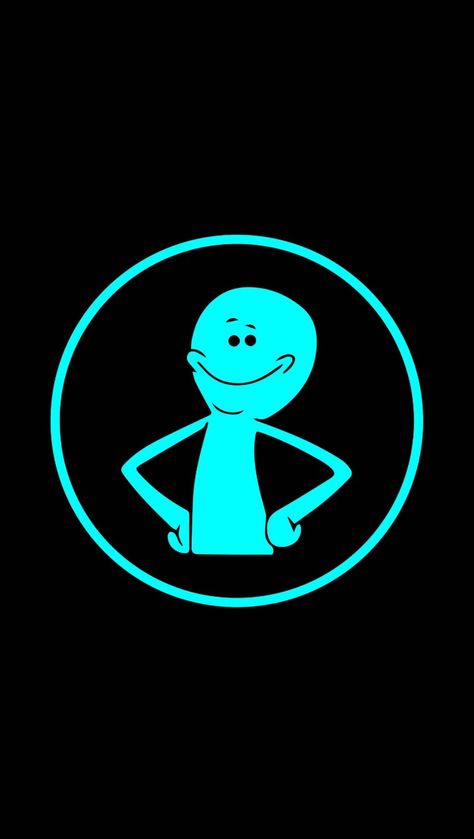 Rick and Morty x Mr. Meeseeks Mr Meeseeks, Profile Pic, Rick And Morty, Hd Wallpapers, Wallpapers, Blue