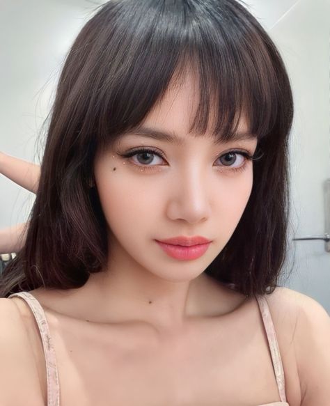 Lisa Doe Eyes, Lisa Eyes, Lisa Makeup, Pink Movies, Lisa Blackpink Instagram, Miss Korea, Ethereal Makeup, Edgy Makeup, Lisa Bp