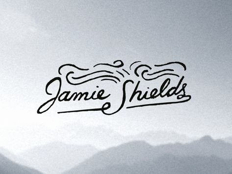 logo for musician, Jamie Shields  by Mary Frances Foster Musician Logo Design, Musician Branding, Musician Logo, Mary Frances, Music Logo, M F, Font Design, Name Logo, Logo Ideas