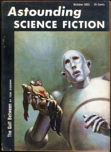 Astounding Science Fiction, 1953 | original artwork used for the Queen album "News Of The World", 1977 Queen Album Covers, Queen Albums, Science Fiction Magazines, Pulp Magazine, Science Fiction Books, Pulp Art, A Robot, Science Fiction Art, Fantasy Artist