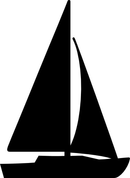 sail boat sihouettes | Click here to download Sailboat Silhouette, Sailboat Drawing, Boat Silhouette, Navi A Vela, Sail Boats, Nautical Art, Sail Boat, Boat Design, Silhouette Art