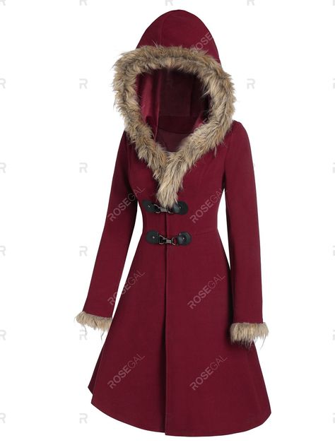 Faux Fur Hood Longline Coat , #ad, #Fur, #Faux, #Hood, #Coat, #Longline #affiliate Duffel Coat, Fur Trim Coat, Sleek Dress, Longline Coat, Middle Age Fashion, Fur Hat, Women Sweater, Fur Hood, Winter Jackets Women