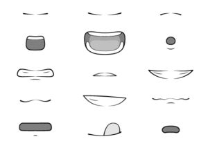 How To Draw Anime Lips Female, Draw Anime Lips, Manga Mouth, Drawing Anime Hands, Mouth Reference, Anime Mouth Drawing, Anime Mouth, Face Sketches, Anime Mouths