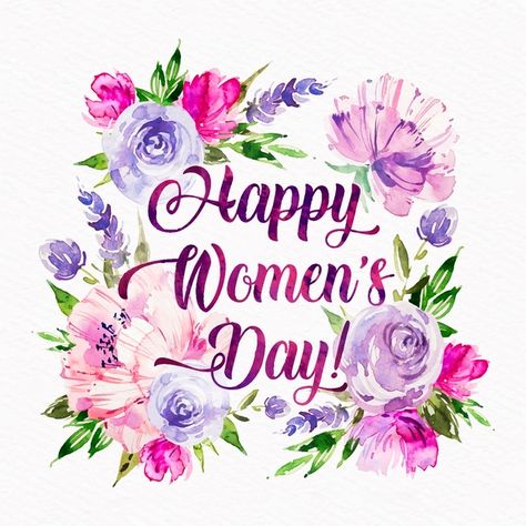 Watercolor womens day concept | Free Vector #Freepik #freevector #woman #girl #celebration #holiday Free Mothers Day Cards, Happy Womens Day Quotes, Happy New Year Animation, Women's Day Cards, Mother's Day Coupons, Mother's Day Printables, Mothers Day Images, Happy Mother's Day Greetings, Happy New Year Gif