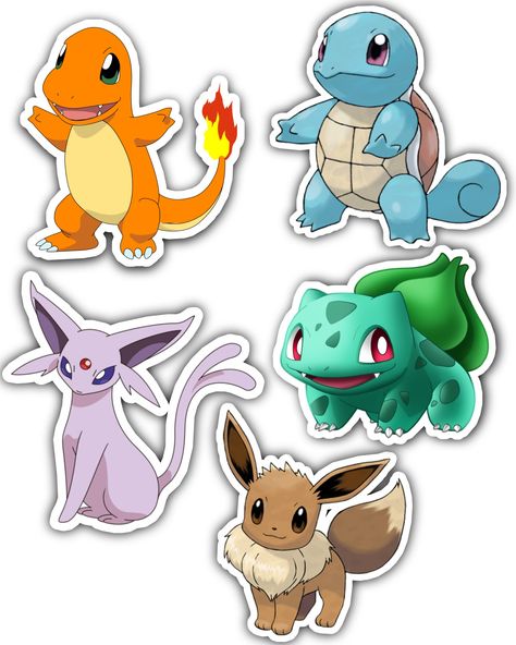 Pokemon Toppers Printable, Pokemon Cake Toppers Printable, Pokemon Stickers Printable, Pokemon Party Printables, Topper Pokemon, Pokemon Printables, Pokemon Party Decorations, Pokemon Cake Topper, Pokemon Birthday Cake