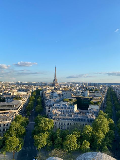 View From Arc De Triomphe, Top Of Arc De Triomphe, Paris France Aesthetic, Paris Life, Pretty Scenery, Paris In Spring, Europe 2023, Paris View, Crying Emoji